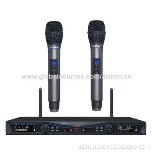 PLL/UHF Wireless Microphone, Designed for KTV